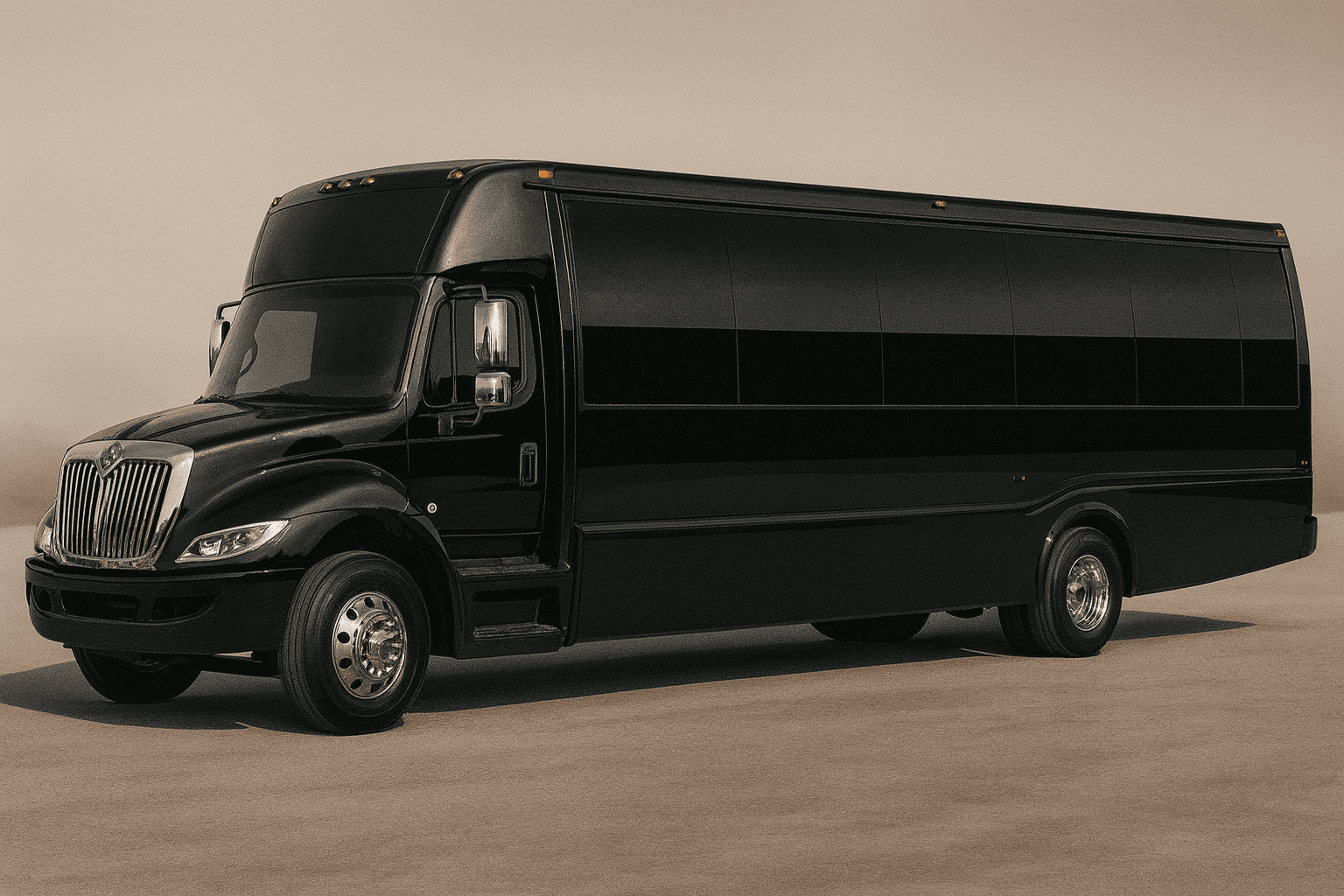 32 Passenger Party Bus exterior, a party bus available for rent in Fort Worth, TX